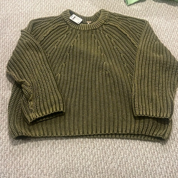 Free People Sweaters - Free People, sweater green, avocado tree, moss